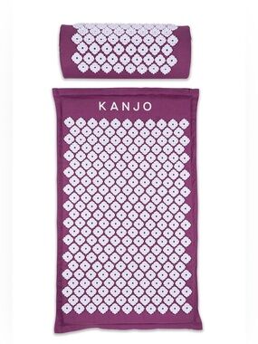 New KANJO Premium Acupressure Therapy Mat  Pillow Set